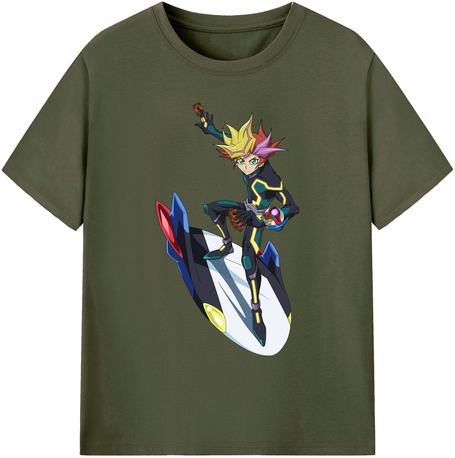 （画像用） 遊☆戯☆王 Yu-Gi-Oh! 綿100％ メンズ半袖Tシャツ｜肌触りやわらか＆通気性